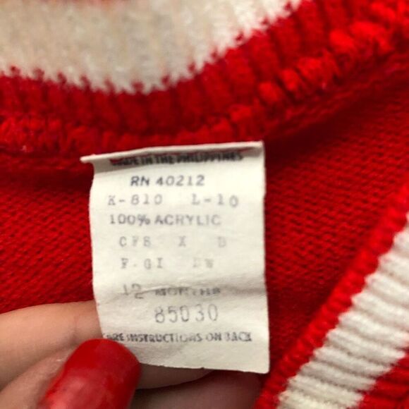 Sweater Vest Vintage Toy Soldiers 12 Month Toddler Infant Ugly Sweater - Picture 4 of 4